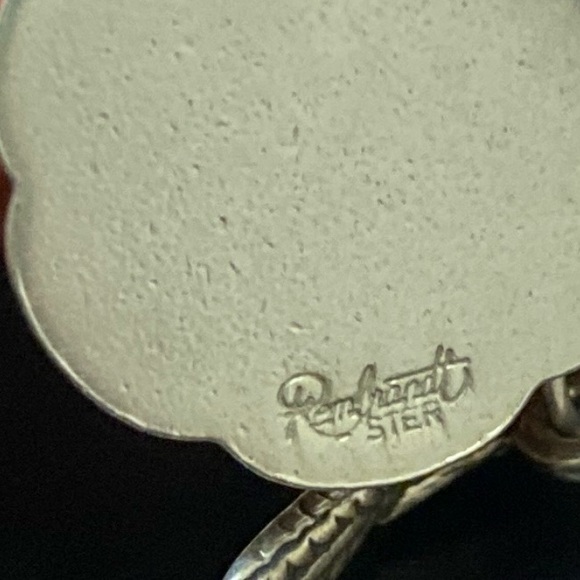 Vintage Sterling Silver Signed 925 Double Link Heart 7 Charms 8” Charm Bracelet - Picture 15 of 16